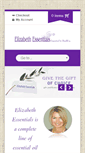 Mobile Screenshot of elizabethessentials.com